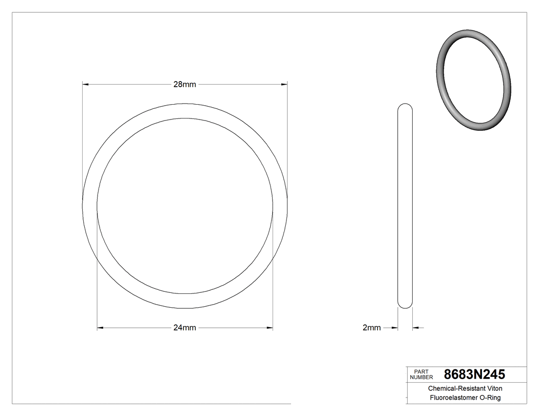Technical drawing - 8683N245